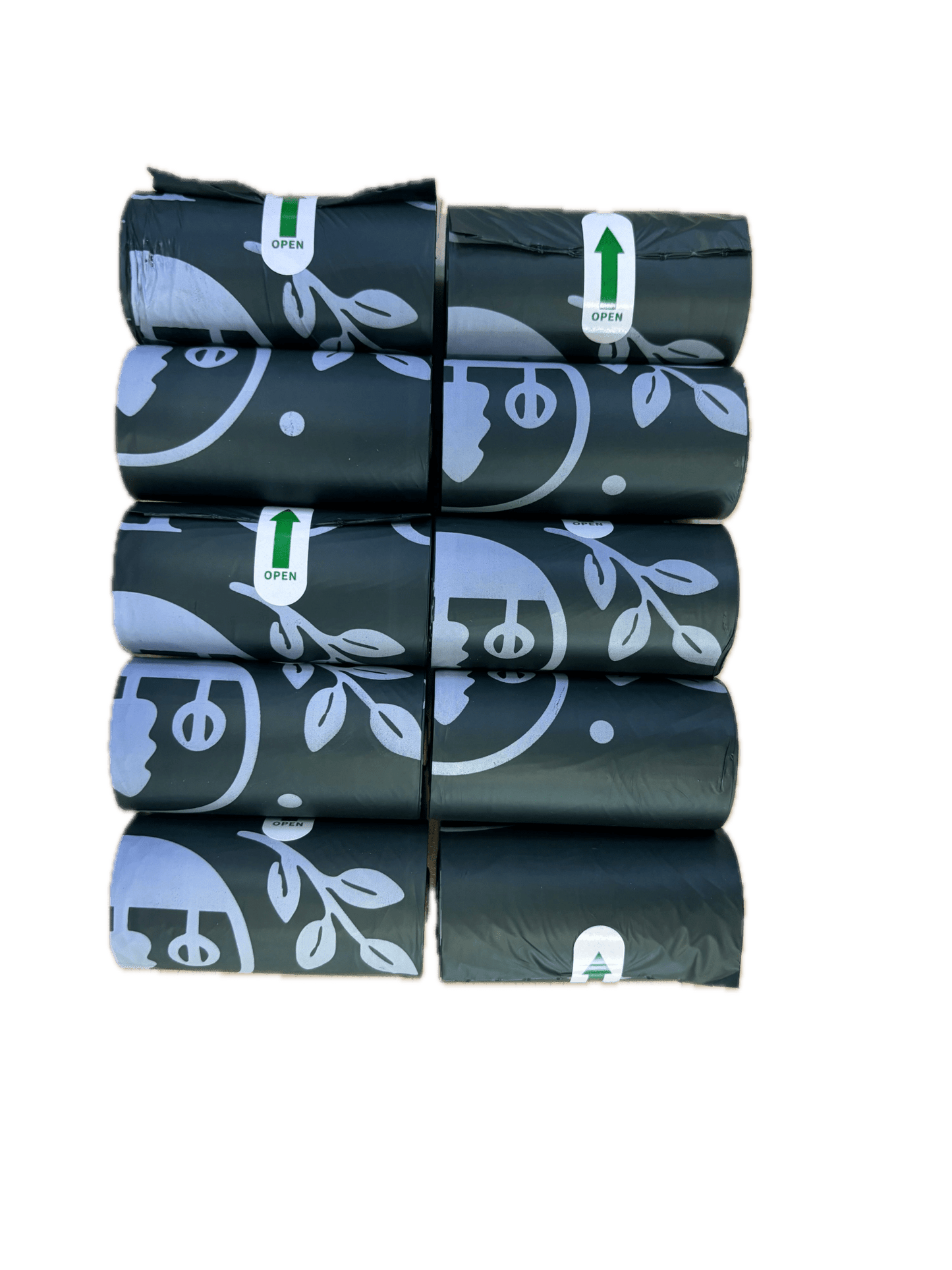 Porus 100% compostable poop bags - Plant based material [18 rolls/ box] - Porus Plastic