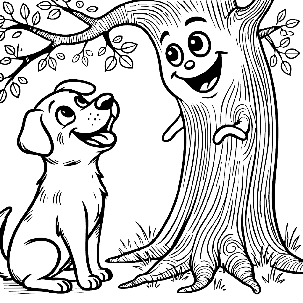 Happy dog in a green park—our compostable bags are made for real life